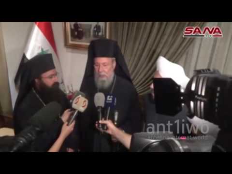 Τον Άσαντ συνάντησε ο Αρχιεπίσκοπος Χρυσόστομος