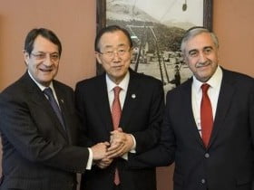 Ο Γ.Γ. του ΟΗΕ Βλέπει λύση πριν από τον Δεκέμβρη στην Κύπρο
