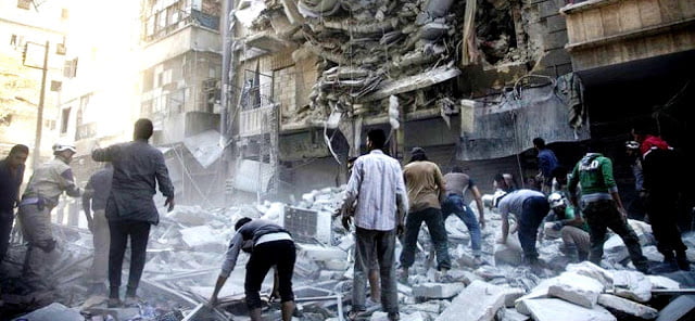 Το ΝΑΤΟ έθεσε τον πληθυσμό του Χαλεπιού υπό ομηρία