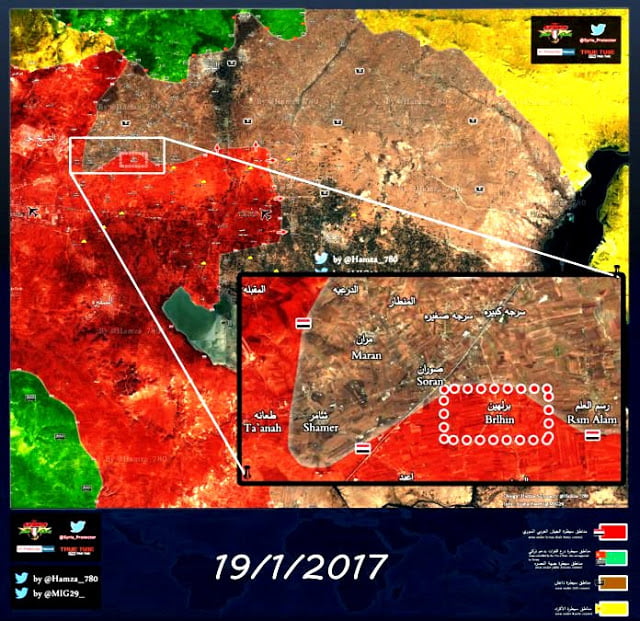 Θερμαίνεται η κούρσα για την Αλ-Μπαμπ  με τη τελευταία προέλαση του Συριακού Στρατού στα ανατολικά του Χαλεπίου