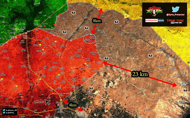 Ο συριακός στρατός απελευθέρωσε άλλα δύο χωριά κοντά στην αλ-Μπαμπ ενώ αντιμετωπίζει συγκρούσεις με τον τουρκικό στρατό