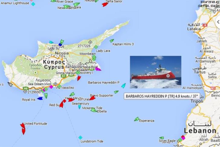 Προειδοποιήσεις ΥΠΕΞ για έρευνες από Τουρκία στην κυπριακή ΑΟΖ