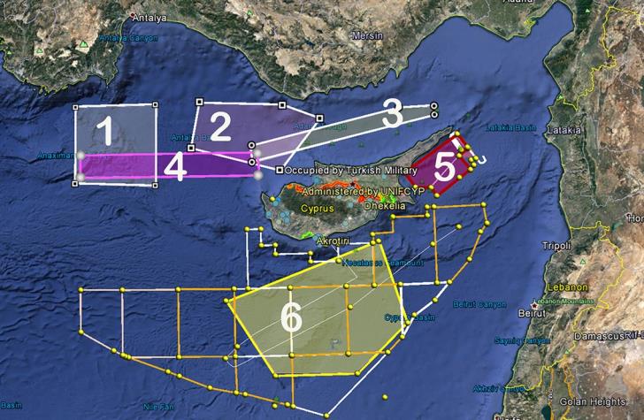 Ο σύγχρονος βιασμός της Κυπριακής Δημοκρατίας – Άφησαν τις Navtex κι έπιασαν τις Notam οι Τούρκοι (χάρτης)