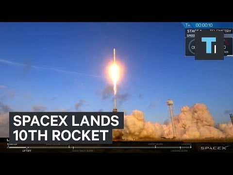 Το  SpaceX θέτει σε τροχιά  κατασκοπευτικό δορυφόρο και επανέρχεται