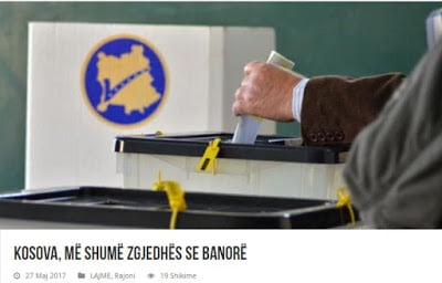Κοσσυφοπέδιο: Οι ψηφοφόροι είναι περισσότεροι από τον πληθυσμό