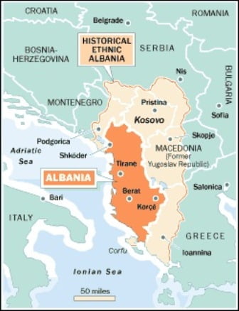 Τώρα και ο …επεκτατισμός των Αλβανών