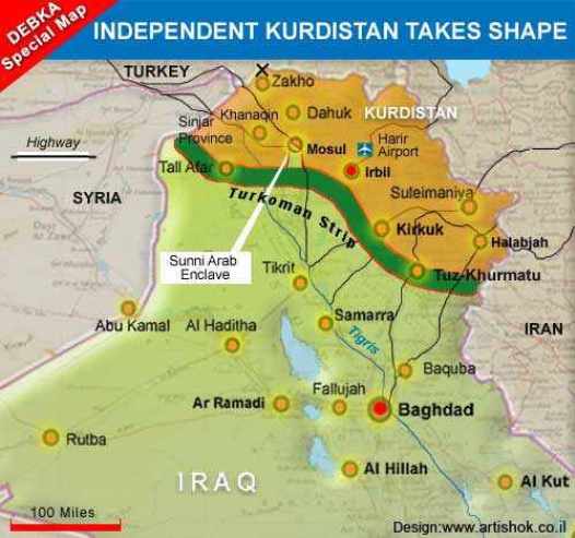 Νέα δεδομένα στη Μ. Ανατολή, μετά το δημοψήφισμα ανεξαρτησίας στο Ιρακινό Κουρδιστάν στις 25 Σεπτεμβρίου