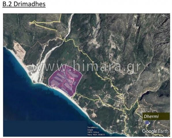 Αυτό είναι το νέο σχέδιο μαζικών κατεδαφίσεων που πρόκειται να εγκρίνει το δημοτικό συμβούλιο της Χιμάρας την Τετάρτη (χάρτες)