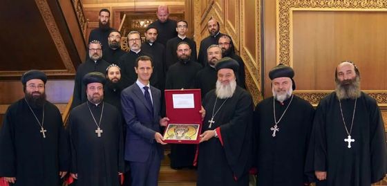 Άσαντ: οι χριστιανοί είναι η αρχή της ύπαρξης της πατρίδας, χωρίς αυτούς δεν υπάρχει η Συρία στη διαφορετικότητά της. Οι χριστιανοί δεν είναι αποδημητικά πουλιά ούτε φιλοξενούμενοι….