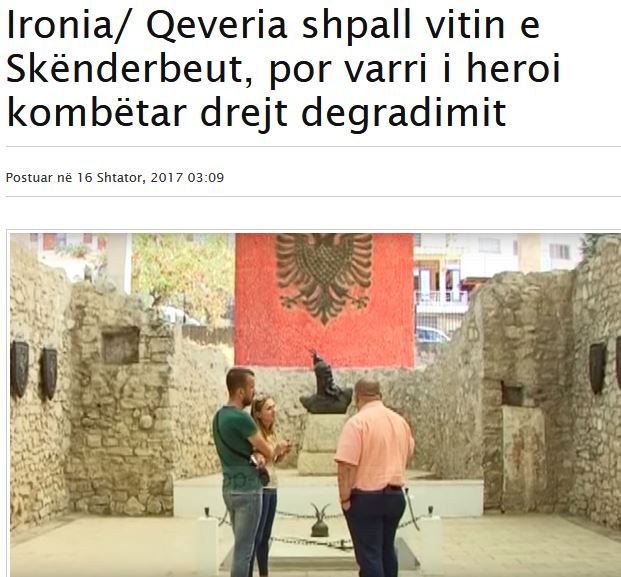 Αλβανία: Έτος Σκεντέρμπεη με καταστραμμένο το μνημείο του