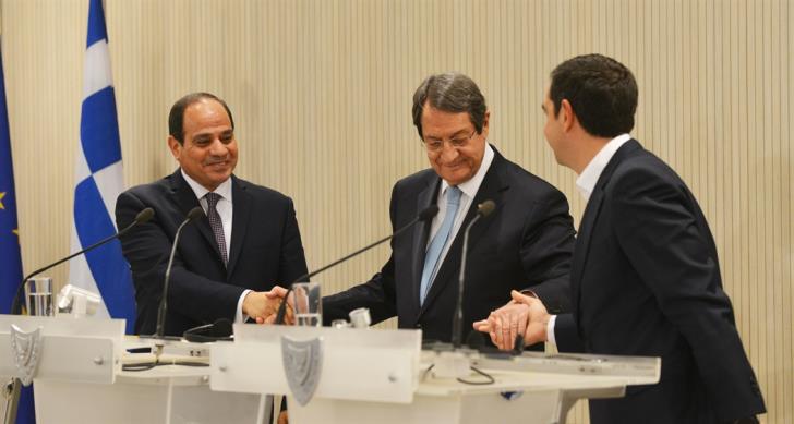 Τριμερής: Στη συμμαχία Ελλάδας-Κύπρου-Αιγύπτου προστίθεται και η Ιταλία