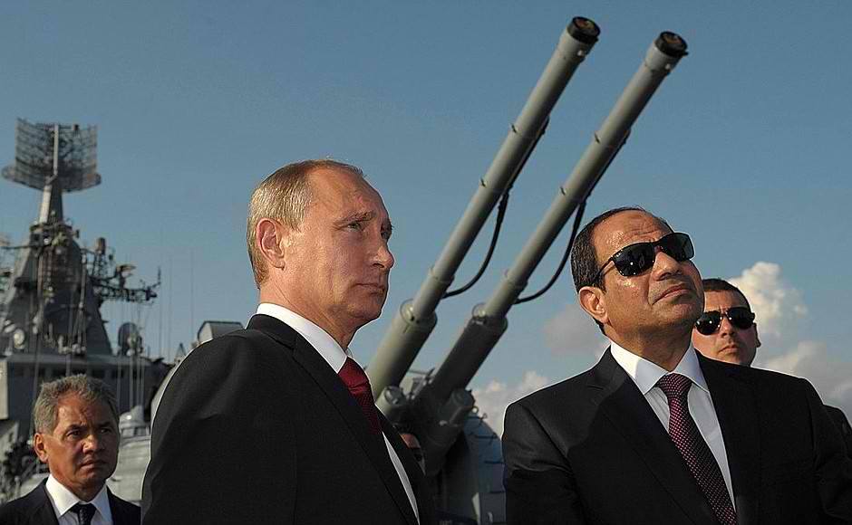 Η Ρωσία Διαπραγματεύεται την Χρήση                   Αιγυπτιακών Στρατιωτικών Βάσεων