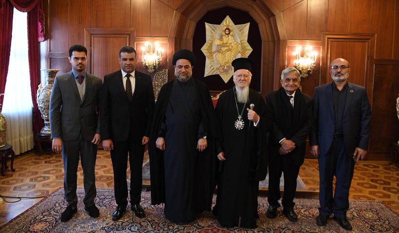 Επίσκεψη Σιίτη μουσουλμάνου ηγέτη από το Ιράκ στον Οικουμενικό Πατριάρχη