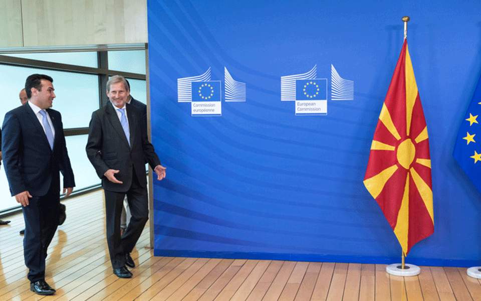 Εναρξη ενταξιακών διαπραγματεύσεων για ΠΓΔΜ – Αλβανία προαναγγέλλει η Κομισιόν