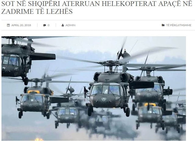 «Τρεις αμερικανικές βάσεις θα δημιουργηθούν στην Αλβανία»
