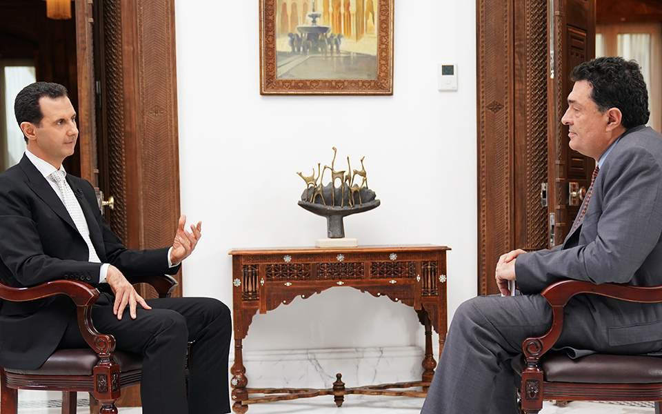 Διαβάστε ολόκληρη τη συνέντευξη του Μπασάρ λα Άσαντ στον Αλέξη Παπαχελά