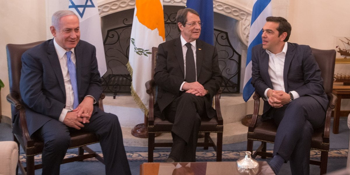 Τριμερής Κύπρου-Ελλάδος-Ισραήλ: Δέσμευση για υπογραφή συμφωνίας EastMed
