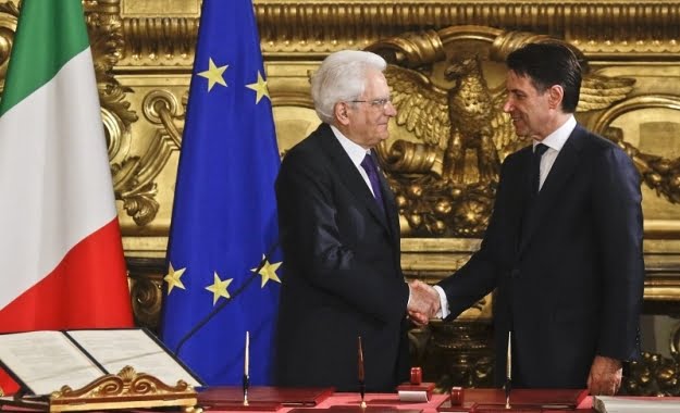 Ορκίστηκε η νέα ιταλική κυβέρνηση του Τζουζέπε Κόντε