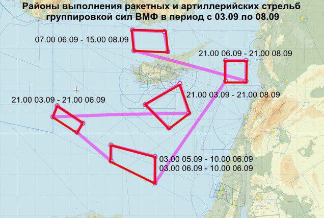 Κίνδυνος ανάφλεξης στην Αν. Μεσόγειο – Η Ρωσία “περικύκλωσε” την  Κύπρο
