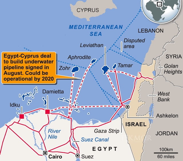 CYPRUS: Gas pipeline to Egypt a done deal but there is a snag – FINANCIAL MIRROR