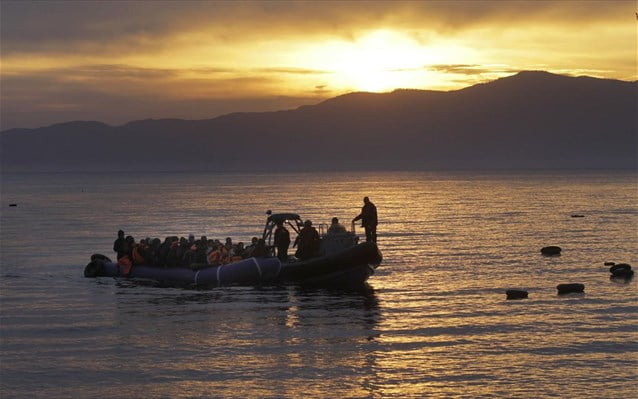 Frontex: Διάσωση 36 μεταναστών στη Μήθυμνα Λέσβου
