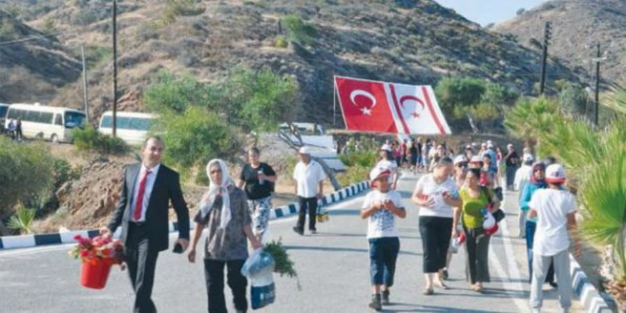 Πανηγύρια Τουρκοκυπρίων για τον βομβαρδισμό της Τηλλυρίας