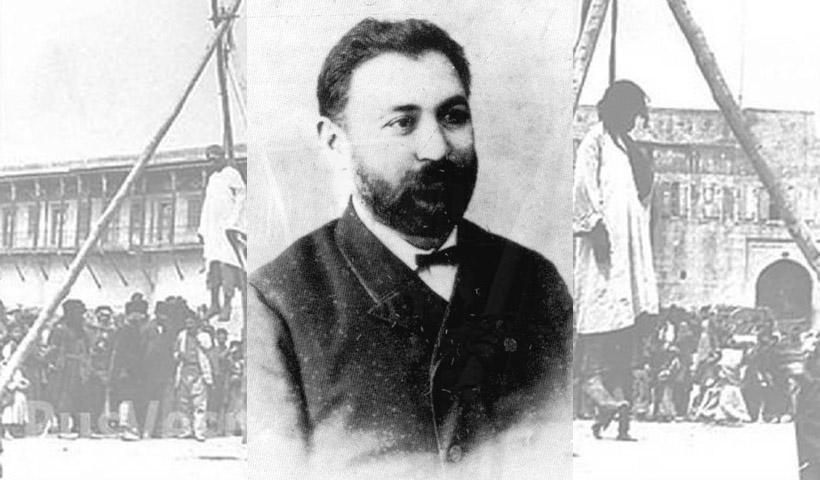 18 Σεπτεμβρίου 1921: Ο βουλευτής Τραπεζούντας Ματθαίος Κωφίδης οδηγείται στην αγχόνη, στα Δικαστήρια Ανεξαρτησίας στην Αμάσεια