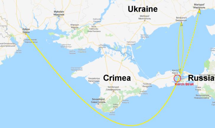Άνοιξε το στενό του Κερτς μετά το επεισόδιο Ρωσίας-Ουκρανίας