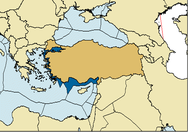 Η Τουρκία και το Δίκαιο της Θάλασσας – Η ΑΟΖ της Τουρκίας στο Αιγαίο και στη Μεσόγειο