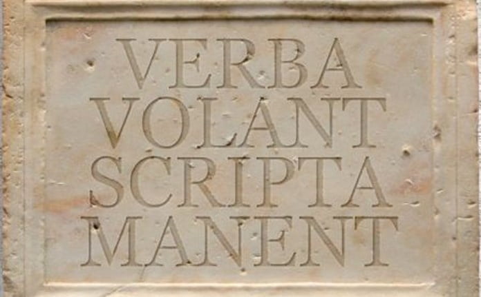 Πρέσπες: Verba volant, scripta manent