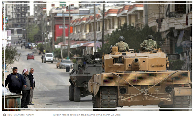 Η Τουρκία αντιμετωπίζει αυξανόμενη εξέγερση στο Αφρίν της Συρίας
