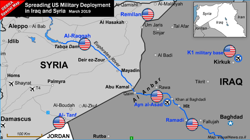 DEBKA: Οι ΗΠΑ ενισχύουν τις δυνάμεις τους στο Ιράκ / Συρία, υποστηρίζοντας την αναγνώριση της ισραηλινής κυριαρχίας επί του Γκόλαν