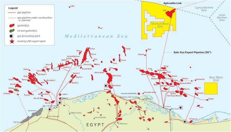 Μεγάλο κοίτασμα στην Αίγυπτο – Στην ισραηλινή ΑΟΖ η Exxon Mobil