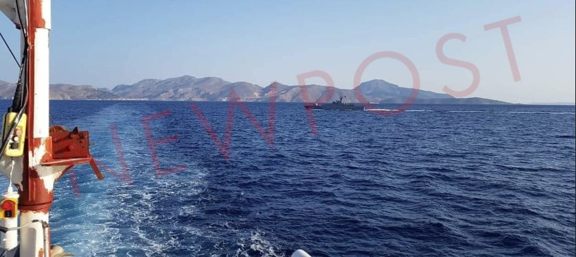 Τουρκική πρόκληση με διέλευση πολεμικού πλοίου έξω από την Κάλυμνο