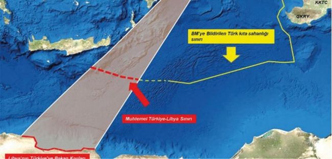 Η Τουρκία επιχειρεί bypass σε Αν. Μεσόγειο και ΑΟΖ μέσω… Λιβύης