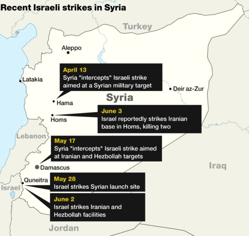 Συρία: Μετά από τις συγκρούσεις στο Γκολάν, έγιναν ισραηλινές επιδρομές στην αεροπορική βάση T4 στην Χομς