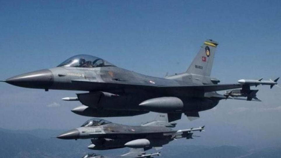 Έξι εμπλοκές με οπλισμένα τουρκικά F-16 πάνω από το Αιγαίο