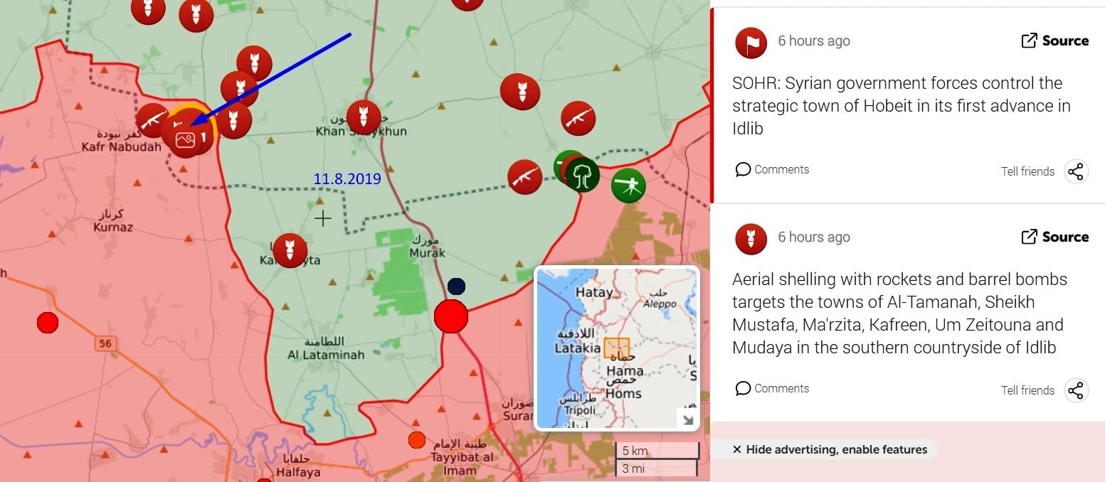 Συρία: Οι δυνάμεις του Άσαντ προελαύνουν στην Ιντλίμπ