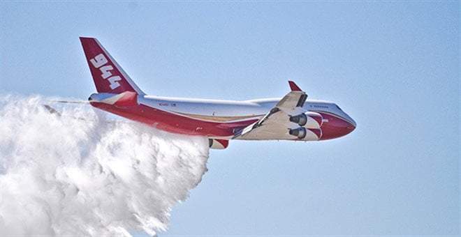 747 Supertanker: Ένας «τιτάνας» κατά των πυρκαγιών στον Αμαζόνιο