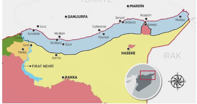 Τουρκική στρατιωτική πηγή αποκάλυψε την ημερομηνία εισβολής στη Β. Συρία-Ροζάβα