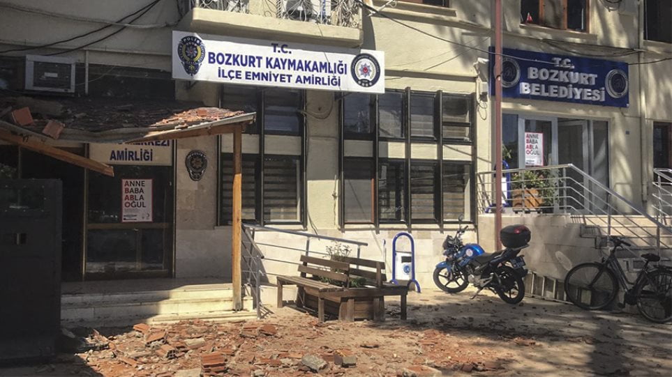 Και άλλος σεισμός στην Τουρκία – 5,7 Ρίχτερ ανατολικά της πόλης Ντενιζλί