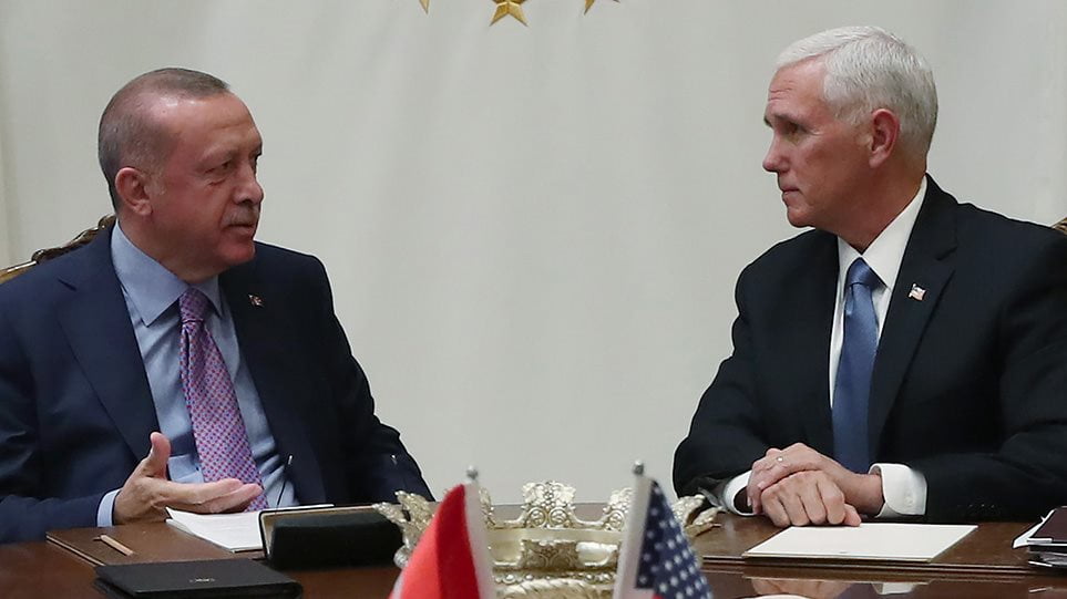 Συμφωνία ΗΠΑ – Τουρκίας: Κατάπαυση πυρός στη Συρία για 120 ώρες