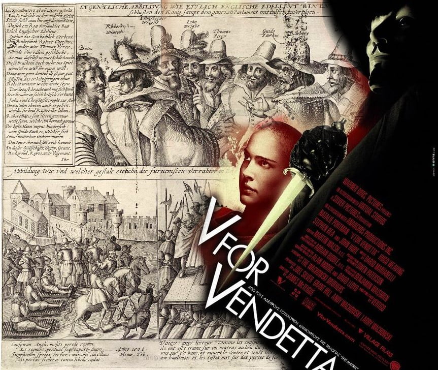 Η Συνωμοσία της Πυρίτιδας και το V for Vendetta