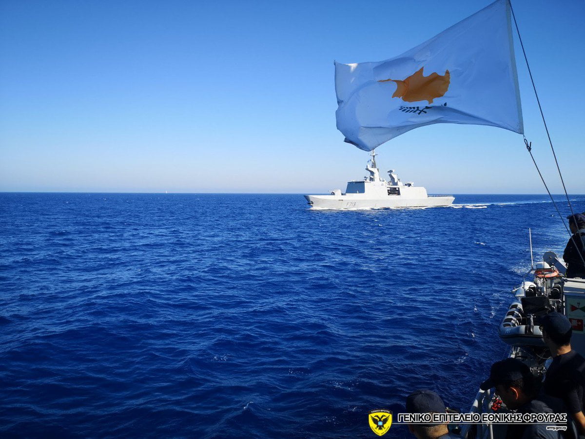 Τριμερής ναυτική άσκηση Κύπρου, Γαλλίας και Ιταλίας