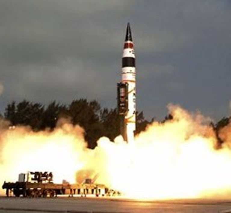 Ο βαλλιστικός πυραύλος Agni-III απέτυχε την πρώτη του δοκιμαστική εκτόξευση