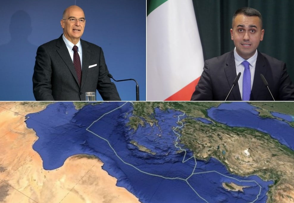 Ελληνο-ιταλικό «τείχος» έναντι των τουρκικών προκλήσεων: Πρόσω ολοταχώς για ανακήρυξη ΑΟΖ με την Ιταλία