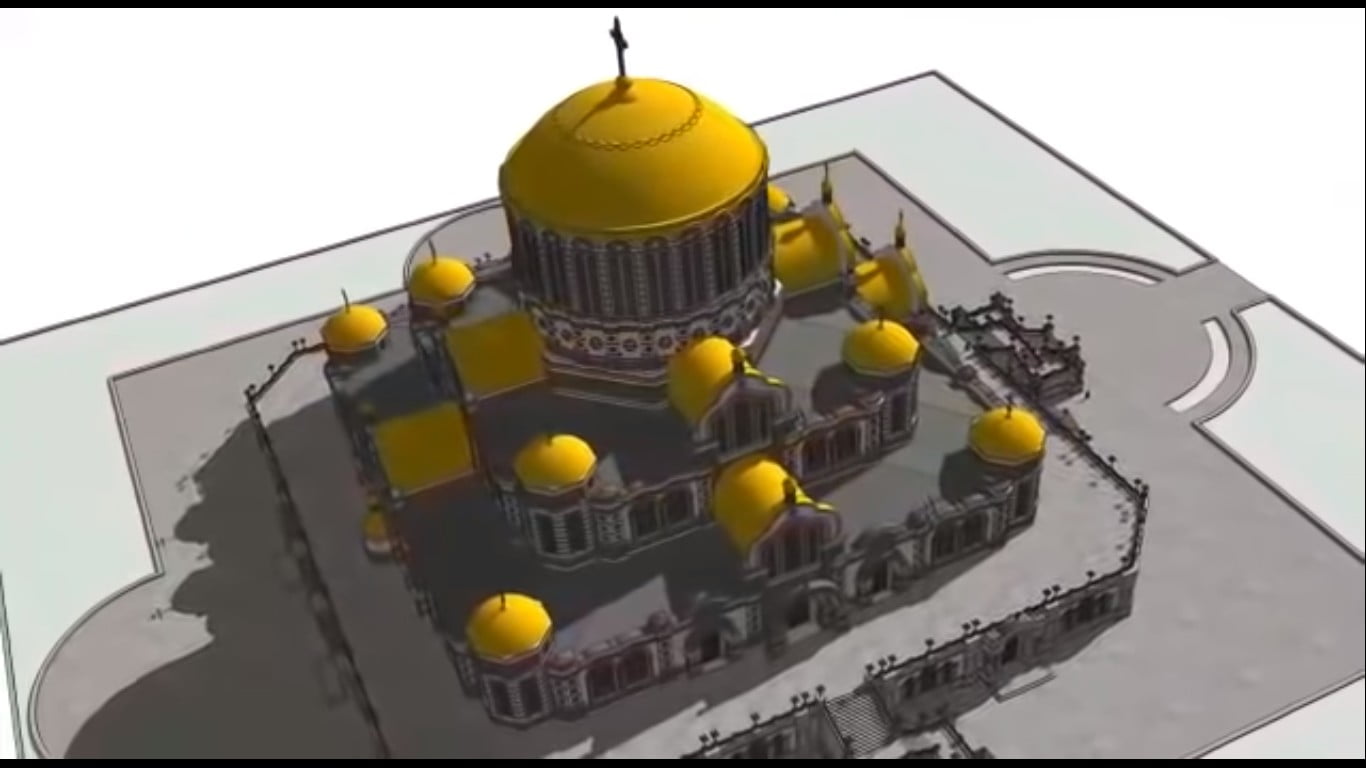 Οι Ρώσοι θέλουν να νικήσουν τον Ιουστινιανό – Χτίζουν την Αγιά Σοφιά, τον μεγαλύτερο ορθόδοξο ναό στον κόσμο (vid)