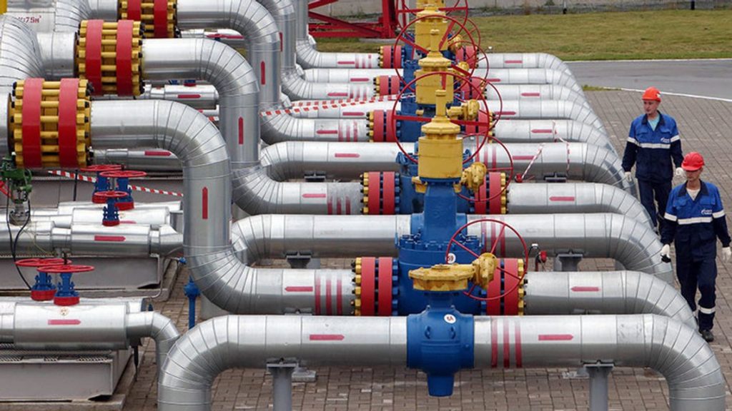 Increased Russian gas exports to Europe