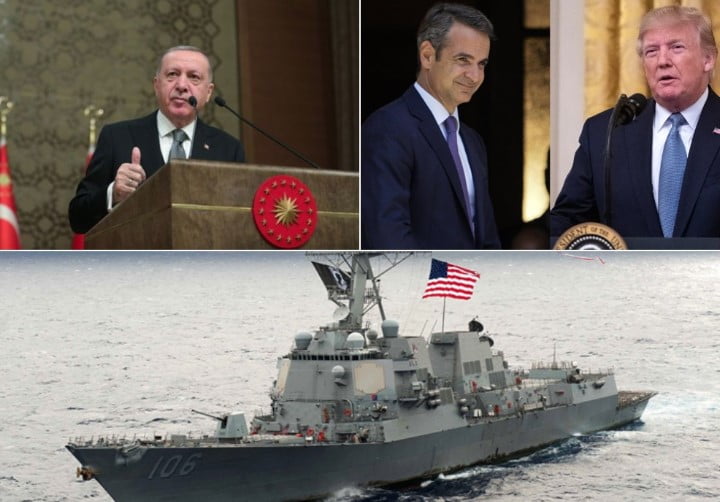 Εκνευρισμός στην Τουρκία από την παραχώρηση αμερικανικών πλοίων στο ελληνικό Πολεμικό Ναυτικό – Έντονο παρασκήνιο πριν από τη συνάντηση Μητσοτάκη – Τραμπ
