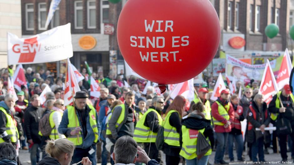 Συνδικάτα και απεργία στη Γερμανία